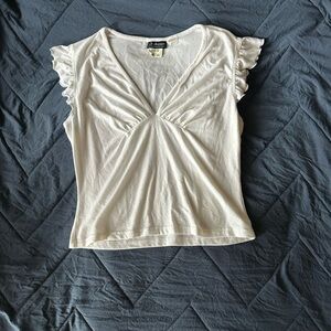white y2k blouse